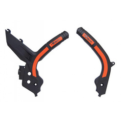 RTECH OSŁONY RAMY KTM SX/SXF/XC/XCF/EXC BLACK