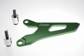 Accel Osłona zębatki przedniej Kawasaki KX 250F '04-'16 Suzuki RMZ250 zielony