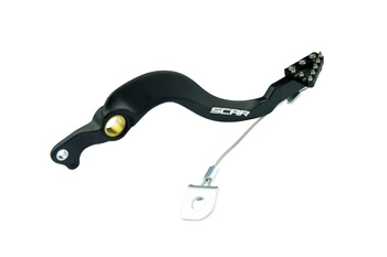 SCAR Dźwignia tylnego hamulca Honda CRF 250R '10-'25, CRF 450R '05-'25 kolor czarny