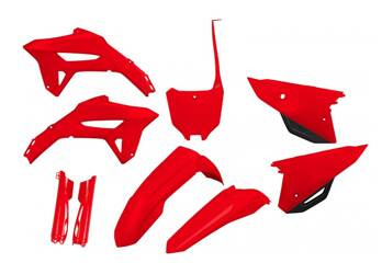 Komplet Plastików UFO dla Honda CRF 250 R '22-'23, CRF 450 R '21-'23 kolor czerwony