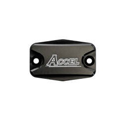 Accel Pokrywa Pompy Hamulcowej Przód Czarna dla Husqvarna TE 150/250/300 '22-'23/FE 250/350/450/501 '22-'23/EC 250/300 '21-'23/EC 250 F/EC 350 F '21-'23