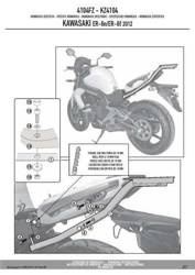 KAPPA stelaż kufra centralnego KAWASAKI ER-6N / ER-6F 650 (12-15)