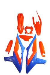 Komplet plastików UFO w kolorze czerwonym dla BETA RR 250 / 300 / 350 / 400 / 450 '23-'24