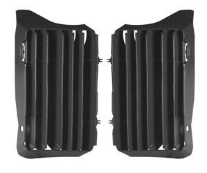 Racetech Kratki chłodnicy HONDA CRF 250/250RX 22-23 / CRF 450/450RX/450RWE 21-23 kolor czarny