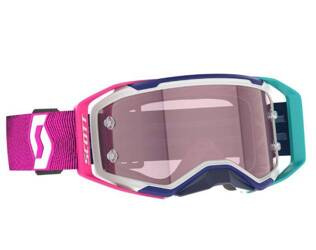 SCOTT Gogle Prospect 2.0 AMP kolor różowy, niebieski, biały, szyba różowa