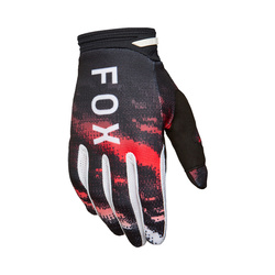 Rękawiczki na crossa Fox 180 Kairos White Fluo Red biały czerwony