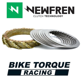 NEWFREN Tarcze sprzęgłowe z przekładkami RACING KTM SX 85 '18-'24; Husqvarna TC 85 '18-'24; Gas Gas MC 85 '22-'24 wyczynowe