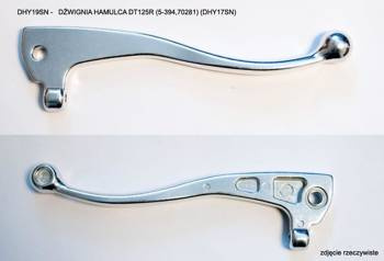 Nachman Dźwignia hamulca Yamaha DT125R '91-'00 (5-394 /70281) (DHY17SN)