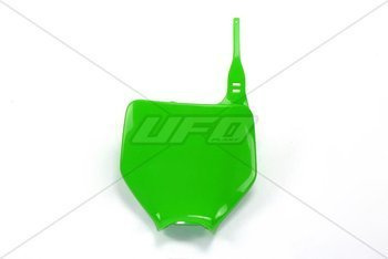 Plastron / Pole Numerowe Przód UFO dla Kawasaki KX 125 / 250 '03-'04 w Kolorze Zielonym