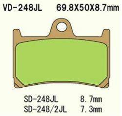 Vesrah Klocki hamulcowe KH252