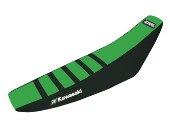 Blackbird POKROWIEC/POSZYCIE NA SIEDZENIE KAWASAKI KXF 250 '21-'22, KXF 450 '19-'22, REPLICA KAWASAKI RACING TEAM 2021, KOLOR CZARNY/ZIELONY