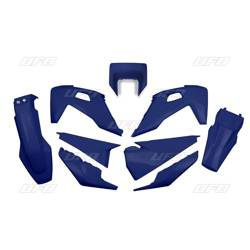 UFO Komplet plastików Husqvarna TE/TX/FE '20 z osłoną lampy