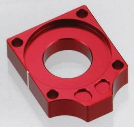 Accel Napinacz tylnej osi Honda CRF 250R '10-'12 CRF 450R '09-'12 czerwony