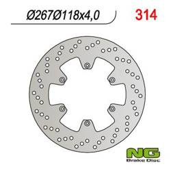 NG Tarcza hamulcowa przód YAMAHA TT 600R 98-07