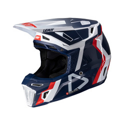 Kask + gogle cross Leatt Kit Moto 8.5 V25 royal