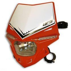 Homologowana Lampa UFO Stealth z Kierunkami LED kolor czerwony