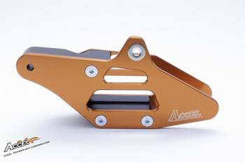 Accel Prowadnica łańcucha kpl. KTM SX85 '15-'17 EXC/EXCF '14-'17 pomarańczowy (aluminiowa)