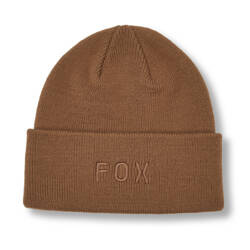 Czapka zimowa Fox Wordmark kolor brązowy