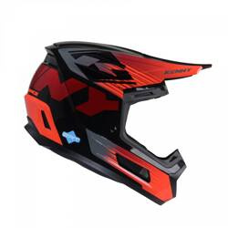 Kenny Racing Kask na crossa PERFORMANCE ERT GRAPHIC ORANGE kolor czarny,pomarańczowy,szary