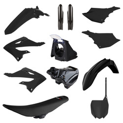 Polisport Pełny komplet plastików restyling na model 2022 Yamaha YZ 125 / 250 '02-'21 [ w zestawie: zbiornik, siedzenie, airbox, błotnik przód i tył, owiewki chłodnicy, boczki tylne] czarny