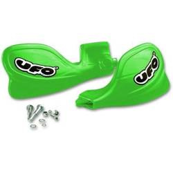 Osłony dłoni UFO Handbary dla Kawasaki KX 125 / 250 / 500 '97-'99 - kolor zielony