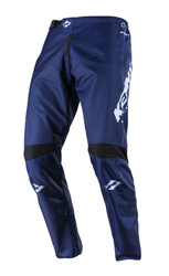 Kenny Racing spodnie rowerowe model Elite Navy, kolor niebieski/biały