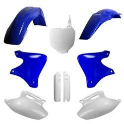 Pełny komplet plastików Yamaha YZ 250F '01-'02 Polisport niebieski,biały