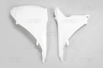 Osłona filtra powietrza UFO / Klapka airboxa KTM SXSXF '13-'15, kolor biały