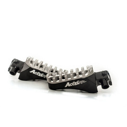 Accel Podnóżki Yamaha YZ/YZF/WRF '01-'17 komplet 2 szt. regulowana szerokość czarny