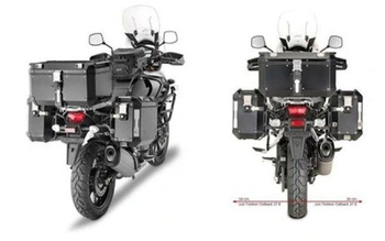 KAPPA STELAŻ KUFRÓW BOCZNYCH MONOKEY CAM SIDE SUZUKI DL 1000 V-Strom (14-16), DL 1000 V-Strom (17-19) - POD KUFRY KFR K'FORCE ALU