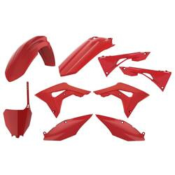 Komplet plastików Honda CRF 250R '18-'21 / CRF 450R '17-'20 Polisport czerwony
