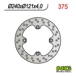 NG Tarcza hamulcowa tył HONDA CR 125 98-01 / CR 250 97-01