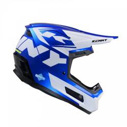 Kenny Racing Kask na crossa PERFORMANCE ERT GRAPHIC CANDY BLUE kolor niebieski,biały,czarny