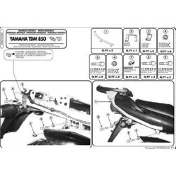 KAPPA stelaż kufra centralnego YAMAHA TDM 850 (96-01)