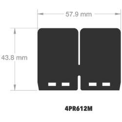Listki membrany VFORCE 4R 4PR612M do motocykli KTM EXC / SX / XC