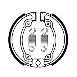 TRW Lucas SZCZĘKI HAMULCOWE (130X30MM)