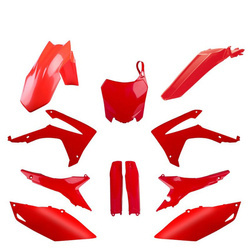 Pełny komplet plastików Honda CRF 250R '14-'17 / CRF 450R '13-'16 Polisport czerwony