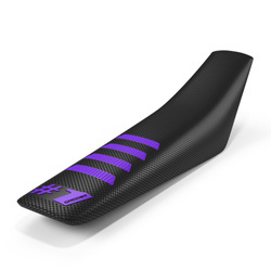 Onegripper gumowe poszycie siedzenia RIBBED  kolor czarny, fioletowy