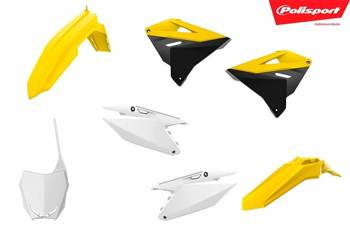 POLISPORT Komplet plastików SUZUKI RM 125 / 250 `01-08 restyling