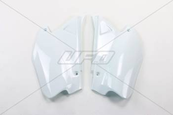 Tylne Boczki UFO Honda CR 125 / 250 '00-'01 kolor biały