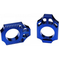 SCAR Napinacz tylnej osi Yamaha YZ 125 '02-'25, YZ 250 '02-'25, YZ 250FX '15-'24, YZ 450FX '16-'23, YZ 250F '02-'08, YZ 450F '03-'08, WR 250F '02-'24, WR 450F '04-'24, WR 250R /X '07-'20, Fantic XX 125 '21-'25, XE 125 '21-'25 kolor niebieski