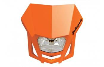 POLISPORT Lampa przednia LMX żarówka halogen