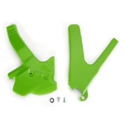 Osłony Ramy UFO Kawasaki KDX 200 '90-'94 kolor zielony