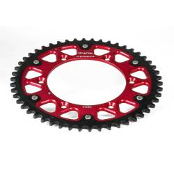 Supersprox Zębatka tylna [52 zęby] STEALTH [stalowo-aluminiowa] Honda CR / CRF '83-'16 [JTR210.52]  kolor:  czerwony