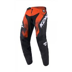 Kenny Racing Spodnie na crossa FORCE FOG ORANGE kolor czarny,pomarańczowy,biały