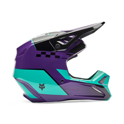 Kask cross Fox V1 Collect  fioletowy