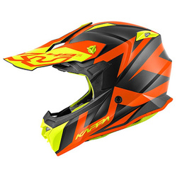 Kask dla dziecka na crossa PROGRIP PG3009 kolor biały,czarny,czerwony