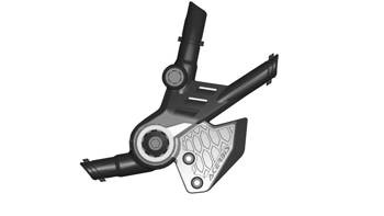 Acerbis Osłony ramy X-GRIP BMW R1250GS Bmw R 1200 GS Adventure 13-18