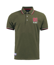 Kenny Racing koszulka polo model Academy kolor zielony