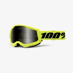 Gogle cross 100 Procent Strata 2 Sand Neon kolor żółty z przyciemnianą szybką